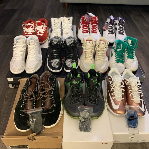 Sz 11-12 Nike/Jordan lot - Picture 1 of 3